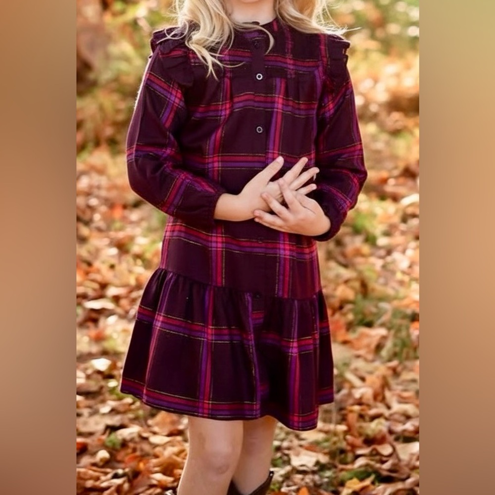 Girls Tiered Dress